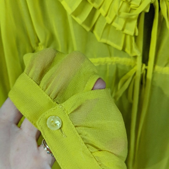 ASOS Bright & Beautiful Ruffle Blouse - Picture 4 of 5